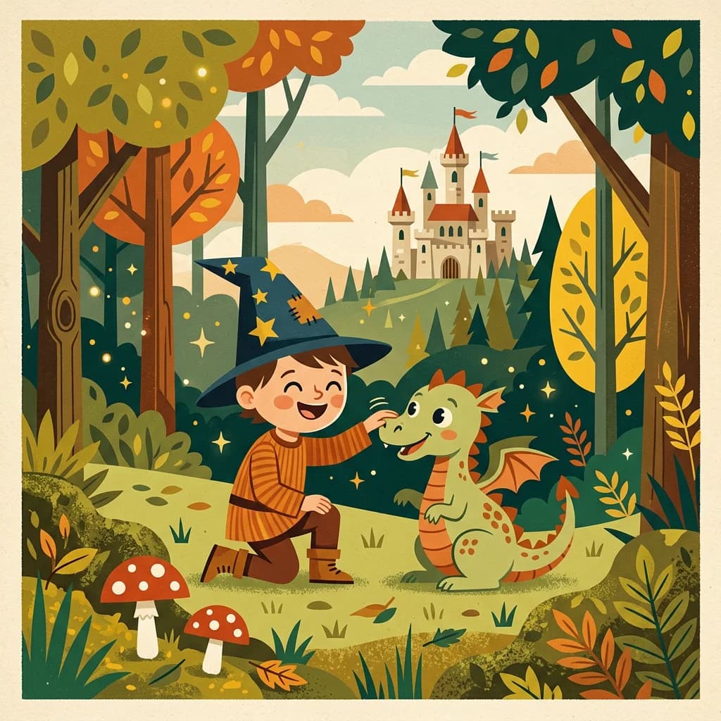 Sample illustration from a personalized LittleReaders children's book