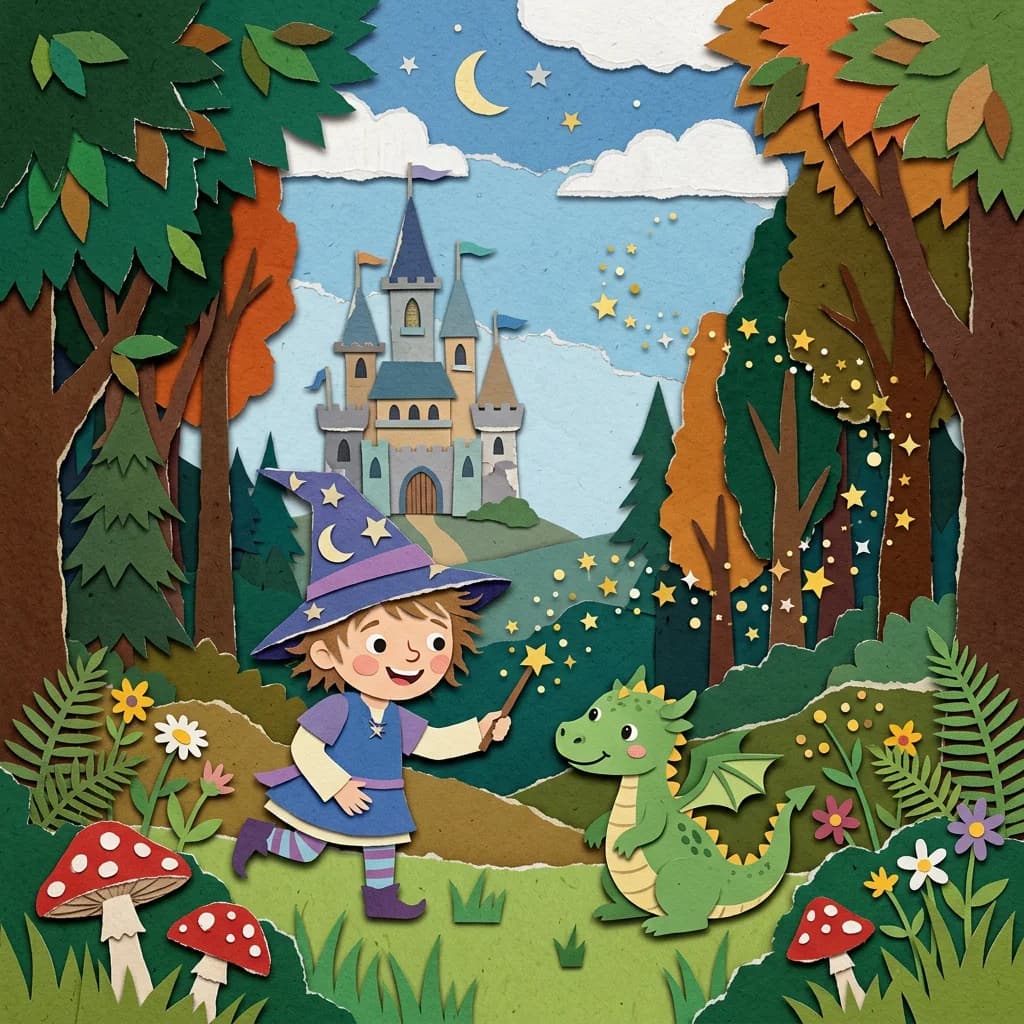 Sample illustration from a personalized LittleReaders children's book