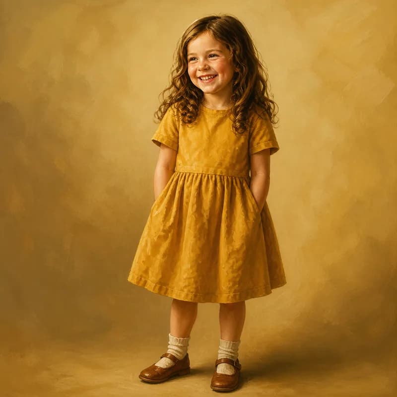Lena as a character in the Classic Storybook style