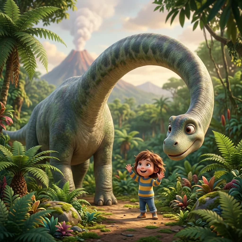 Sample illustration from a personalized LittleReaders children's book